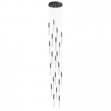  HF2021-BOA-BK - Boa Collection Black 21 Light Pendant Fixture