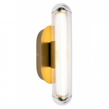  HF7305-AB - Nautilus Aged Brass Wall Sconce