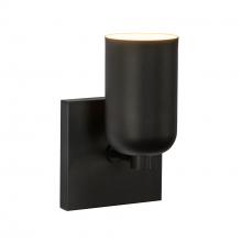  WS57704-BK - Nola 4-in Black 1 Light Wall Sconce