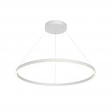  PD87136-WH-UNV-010 - Cerchio 36-in White LED Pendant