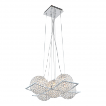  CD10083-5-CH - 5-Light 19" Cluster Chandelier