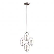  P30028-4-CH - 4-Light 12" Candle Vertical Pendant