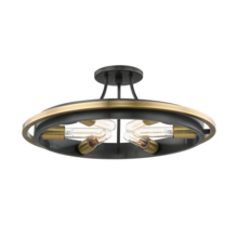  2721-AOB - 6 LIGHT FLUSH MOUNT