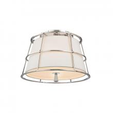  9814-PN - 2 LIGHT SEMI FLUSH