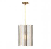  V6-L7-4026-1-322 - Bonn 1-Light Pendant in Warm Brass