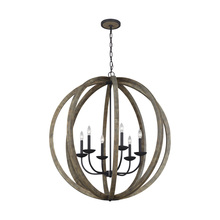  F3186/6WOW/AF - Allier Large Pendant