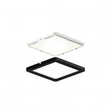  4006SQ-BK - 12V Square Slim Puck