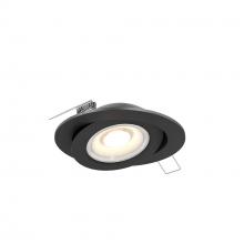  FGM6-CC-V-BK - Multi CCT Flat LED Recessed Gimbal - universal 120V-347V, 0-10V dimming