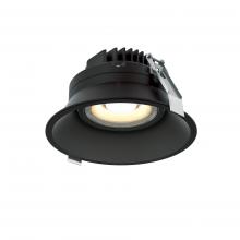  RGM6-CC-V-BK - 6 Inch Round Indoor/Outdoor Regressed Gimbal Down Light - universal 120V-347V, 0-10V dimming