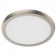  62/1923 - Blink Performer - 11 Watt LED; 9 Inch Round Fixture; Brushed Nickel Finish; 5 CCT Selectable