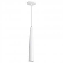  62/827 - Melrose; 12 Watt; 16"; LED Pendant; Matte White Finish