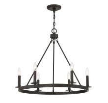  M10093ORB - 6-Light Chandelier in Oil Rubbed Bronze