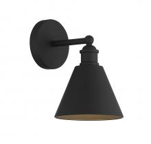  M90087MBK - 1-Light Wall Sconce in Matte Black