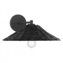  M90106MBK - 1-Light Wall Sconce in Matte Black