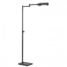  14-1056ORB - Regina Andrew Noble Floor Task Reading Lamp (Oil