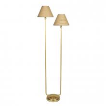  14-1066NB-RAT - Regina Andrew Polly Floor Lamp (Natural Brass wi