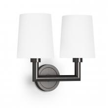  15-1172ORB - Regina Andrew Legend Sconce Double (Oil Rubbed B