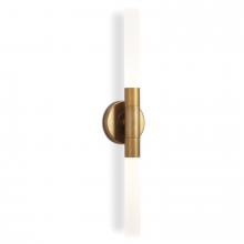  15-1198NB - Regina Andrew Wick Hilo Sconce (Natural Brass)