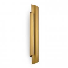  15-1214NB - Regina Andrew Flute Sconce (Natural Brass)