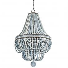  16-1083BL - Regina Andrew Malibu Chandelier (Weathered Blue)