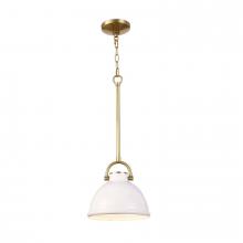  16-1288WT - Regina Andrew Eloise Ceramic Pendant Small (Whit