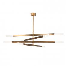  16-1363NB - Regina Andrew Wick Chandelier (Natural Brass)