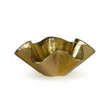  20-1641BRS - Regina Andrew Pedicoat Metal Bowl Small (Brass)