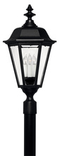  1471BK - Large Post Top or Pier Mount Lantern