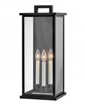  20015BK - Large Wall Mount Lantern