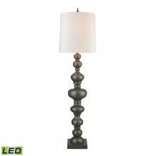  D4636-LED - Meymac 74'' High 1-Light Floor Lamp - Pewter - Includes LED Bulb