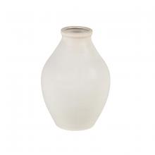  S0037-10195 - Faye Vase - Small White (2 pack)