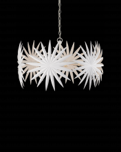  9000-1205 - Bismarkia Small White Chandelier