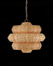  9000-0604 - Antibes Small Natural Chandelier