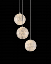  9000-0717 - Finhorn 3-Light Round Multi-Drop Pendant