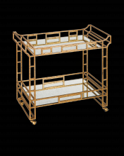  4217 - Odeon Gold Bar Cart