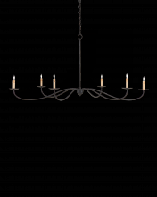  9267 - Saxon Large Black Chandelier