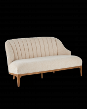  7000-0772 - Inga Settee, Crhom Nona Oatmeal