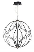  E21178-BK - Aura-Single Pendant